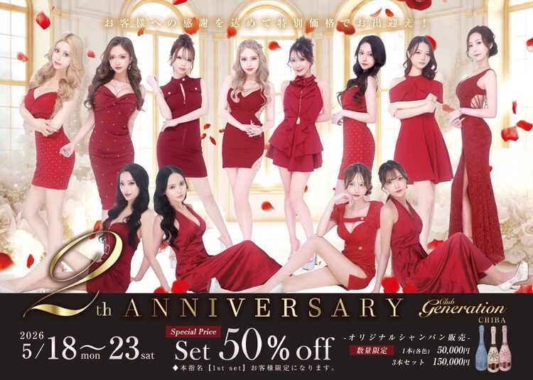 周年最終日🍾✨