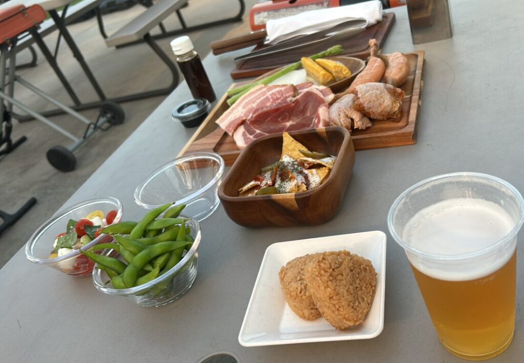 ビアガーデン🍺🥩